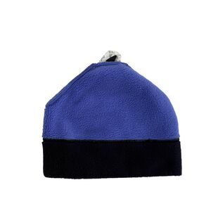 Vintage Patagonia Synchilla Fleece Beanie Medium Blue USA Ski Gorpcore Hiking